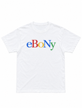 EBONY WHITE TEE
